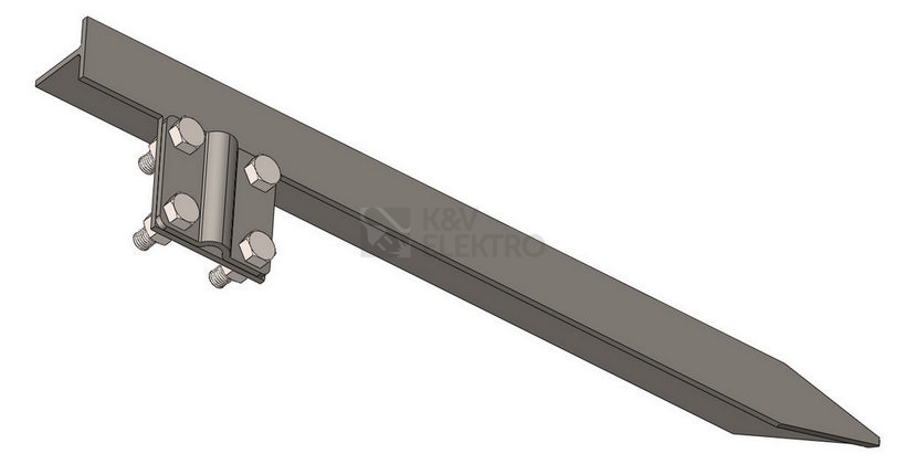 Obrázek produktu Zemnící profilová tyč 1,5m D T TECHNIC ZPT 15 104100 0