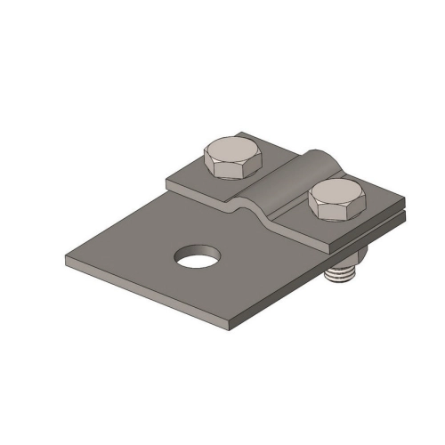 Proudová svorka 16mm D T TECHNIC PS 16 litina - 2x M8 200040