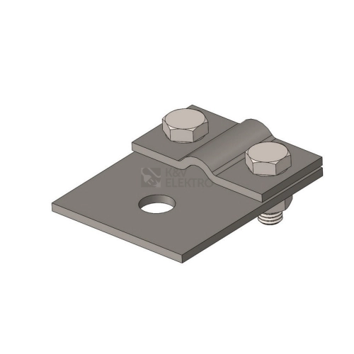 Proudová svorka 16mm D T TECHNIC PS 16 litina - 2x M8 200040