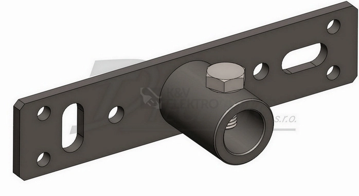 Obrázek produktu Držák izolovaného hromosvodu stěna D T TECHNIC DIH-S FeZn 450045 0