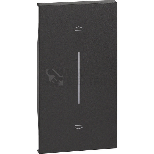 Obrázek produktu Bticino Living now krytka tlačítka symbol žaluzií 2 moduly černá KG05M2 0