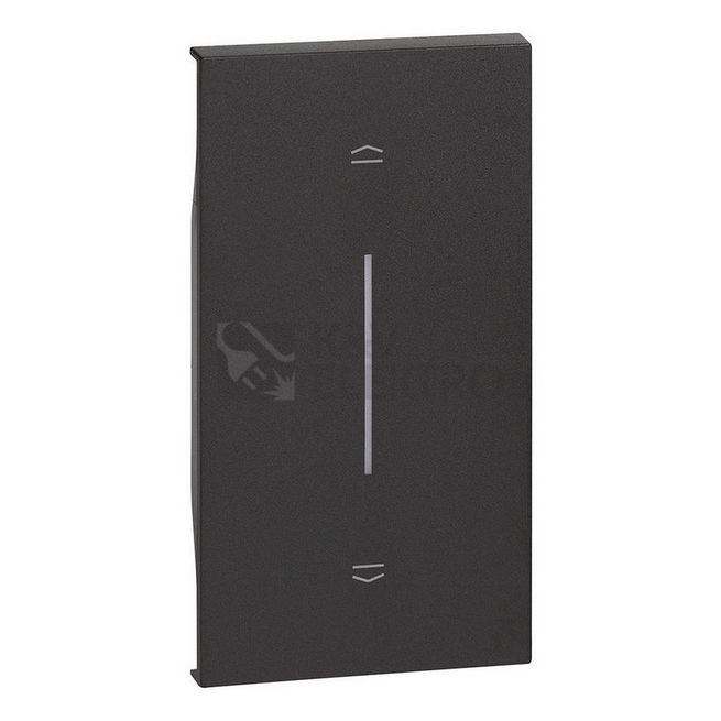 Obrázek produktu Bticino Living now krytka tlačítka symbol žaluzií 2 moduly černá KG05M2 1