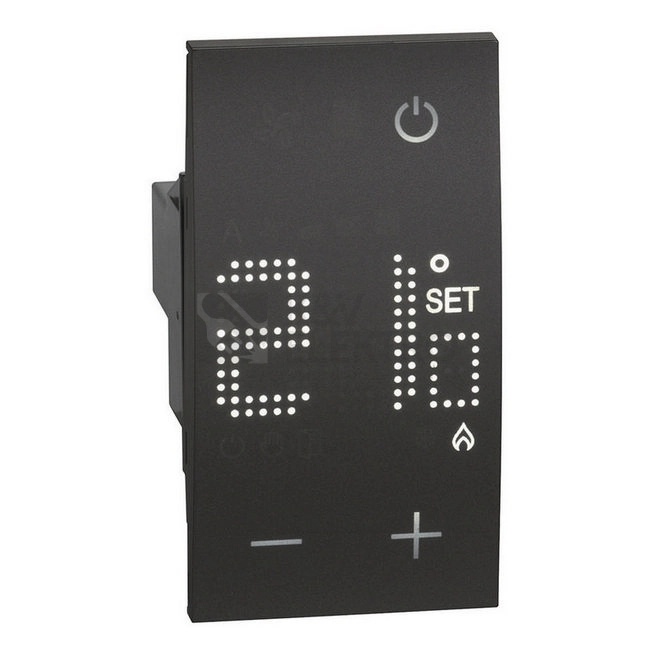 Obrázek produktu Bticino Living now pokojový termostat černý KG4441 0