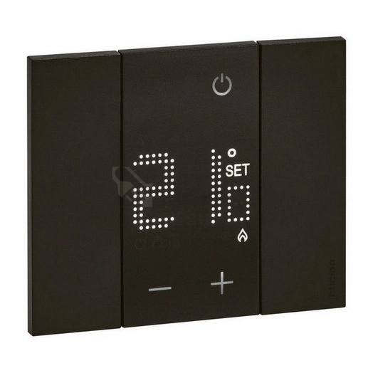 Obrázek produktu Bticino Living now pokojový termostat černý KG4441 1