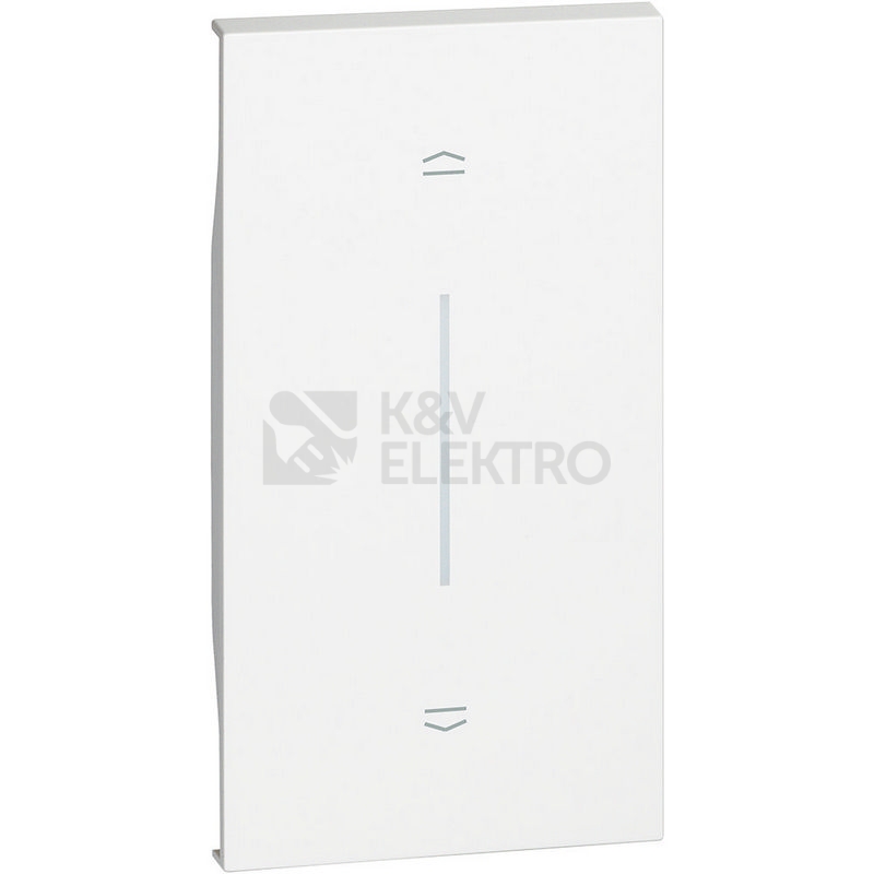 Obrázek produktu Bticino Living now krytka tlačítka symbol žaluzií 2 moduly bílá KG05M2 0