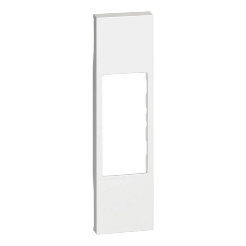 Bticino Living now krytka konektoru RJ45 / RJ11 1 modul bílá KW07