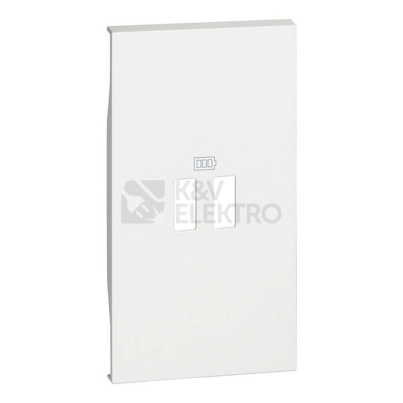 Obrázek produktu Bticino Living now krytka nabíječky USB 2 moduly bílá KW12C 0