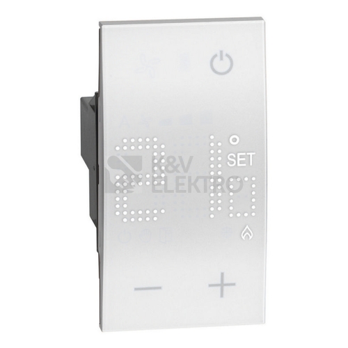 Bticino Living now pokojový termostat bílý KW4441