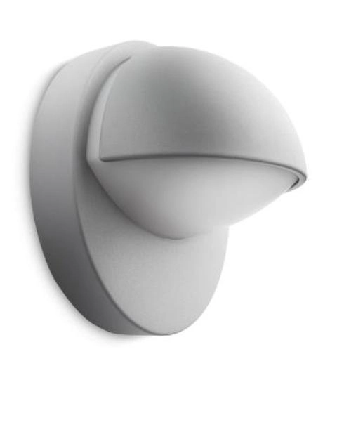 Venkovní nástěnné svítidlo Philips June E27 12W IP44 šedá