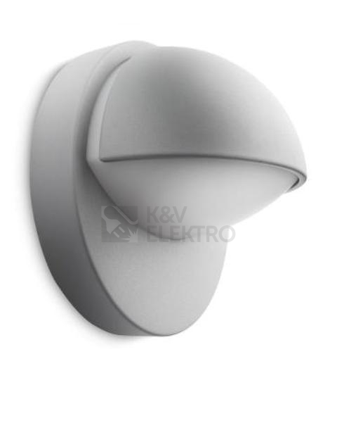 Obrázek produktu  Venkovní nástěnné svítidlo Philips June E27 12W IP44 šedá 0