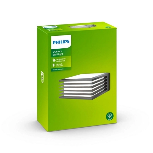 Venkovní nástěnné svítidlo Philips Shades E27 42W IP44 (obrázek 3)