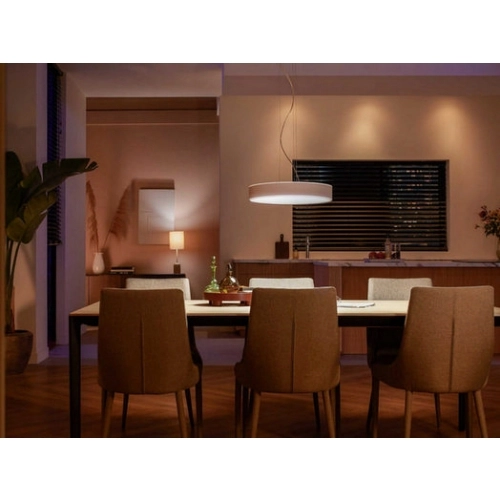 Bluetooth LED závěsné svítidlo Philips Hue Enrave 41162/31/P6 bílá 33,5W 2200-6500K s dálkovým ovladačem (obrázek 4)