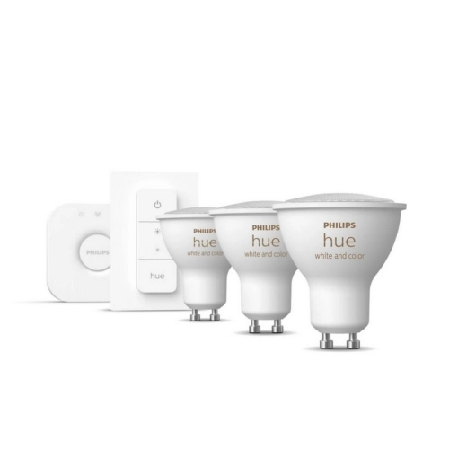 Propojovací zařízení Philips Hue BRIDGE a 3 ks LED žárovek GU10 4,3W (50W) White and Color Ambiance (2000-6500K/RGB) stmívatelné (obrázek 4)