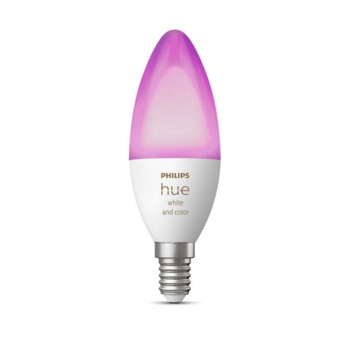 LED žárovka E14 Philips Hue 5,3W (60W) White and Color Ambiance (2000-6500K/RGB) stmívatelná svíčka