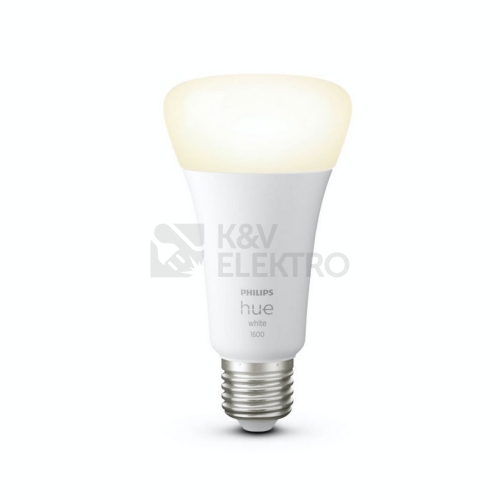 LED žárovka E27 Philips Hue 15,5W (100W) teplá bílá (2700K) stmívatelná