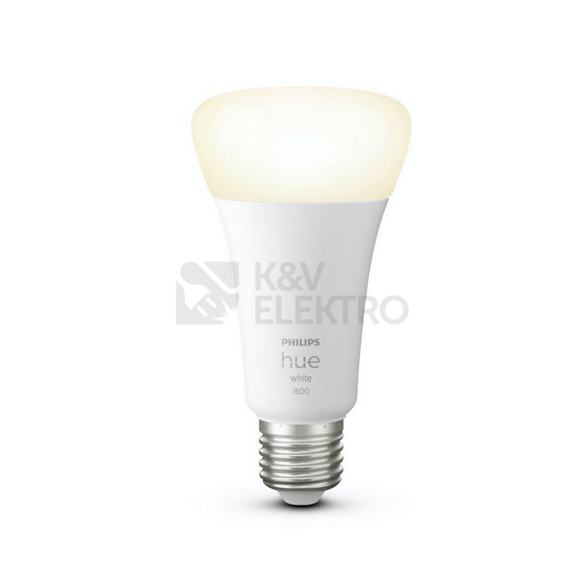 Obrázek produktu LED žárovka E27 Philips Hue 15,5W (100W) teplá bílá (2700K) stmívatelná 0