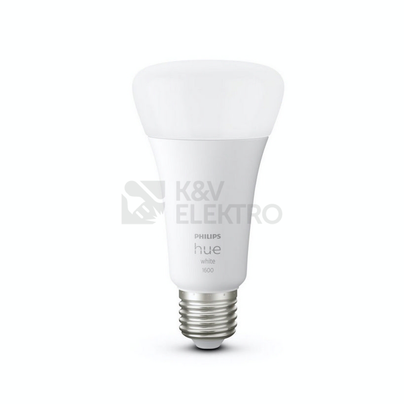 Obrázek produktu LED žárovka E27 Philips Hue 15,5W (100W) teplá bílá (2700K) stmívatelná 1