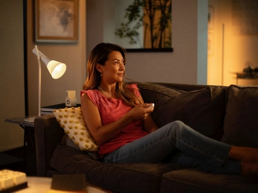 Obrázek produktu Propojovací zařízení Philips Hue BRIDGE a 3 ks LED žárovek E27 8W (75W) White Ambiance (2200-6500K) stmívatelné 3