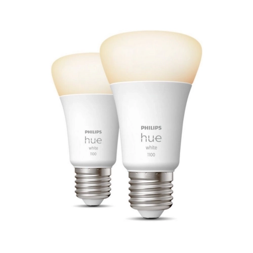 LED žárovka E27 Philips Hue 2ks 9,5W (75W) teplá bílá (2700K) stmívatelná