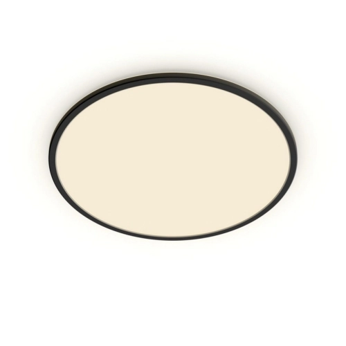 Stropní LED svítidlo Philips SUPERSLIM CL550 22W 2700K černá