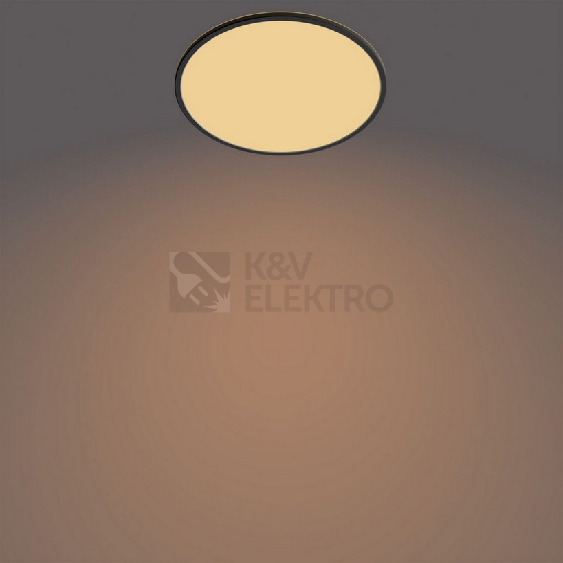 Obrázek produktu Stropní LED svítidlo Philips SUPERSLIM CL550 22W 2700K černá 1