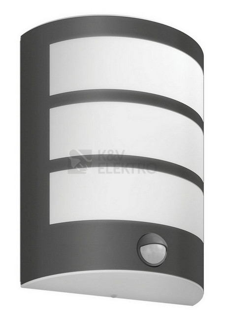 Obrázek produktu Venkovní nástěnné LED svítidlo Philips Phython Wall 6W 4000K neutrální bílá IP44 s pohybovým čidlem 0
