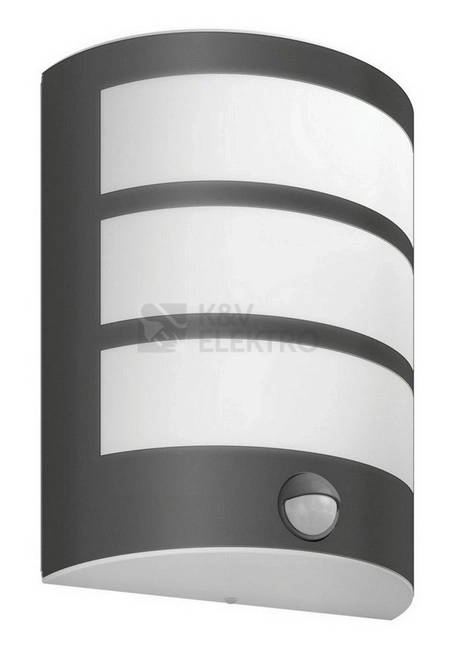Obrázek produktu Venkovní nástěnné LED svítidlo Philips Phython Wall 6W 4000K neutrální bílá IP44 s pohybovým čidlem 0