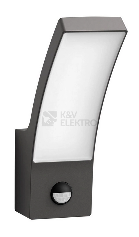 Obrázek produktu Venkovní nástěnné LED svítidlo Philips Splay Wall 12W 2700K teplá bílá IP44 s pohybovým čidlem 0