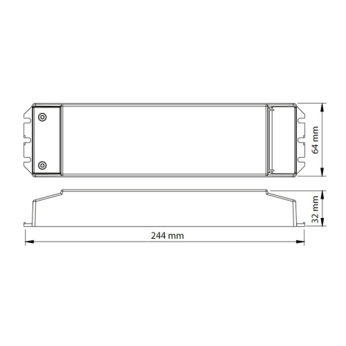 Napájecí zdroj McLED ML-941.003.22.1 100W 24VDC DALI nebo tlačítko (obrázek 5)