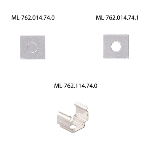 Přisazený hliníkový profil McLED PW 11x11mm včetně mléčného difuzoru 2m ML-761.014.74.2 (obrázek 6)