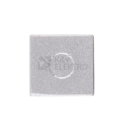 Koncovka LED profilu PW bez otvoru stříbrná McLED ML-762.014.74.0