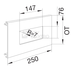 Obrázek produktu VICKO 2GANG BR70130 BILA L91229010 1
