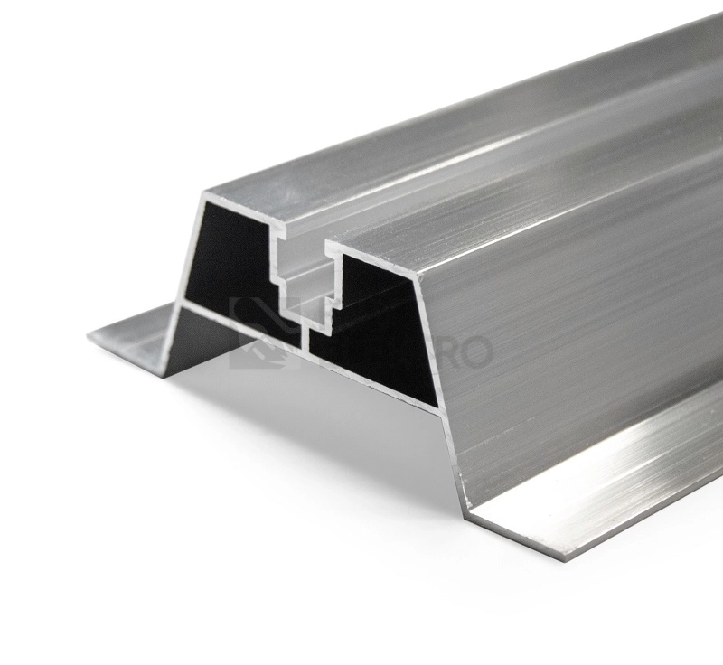 Obrázek produktu Hliníkový trapézový profil 114x40mm nosník solárních panelů S1537 délka 4,3m 1