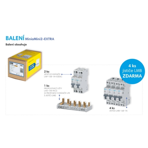 Balíček chráničů OEZ:47334 MiniaMini2-EXTRA LMF-10B-1N-030AC