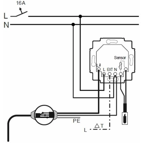 ABB termostat TC16-20U univerzální 2CHX880040A0033 (obrázek 3)