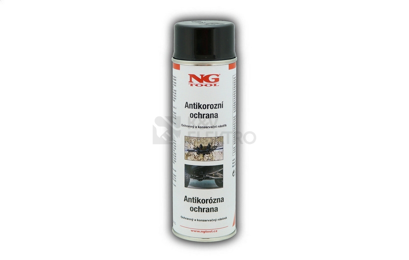 Obrázek produktu Antikorozní nástřik 500ml černá barva NCH 40 022 500 0