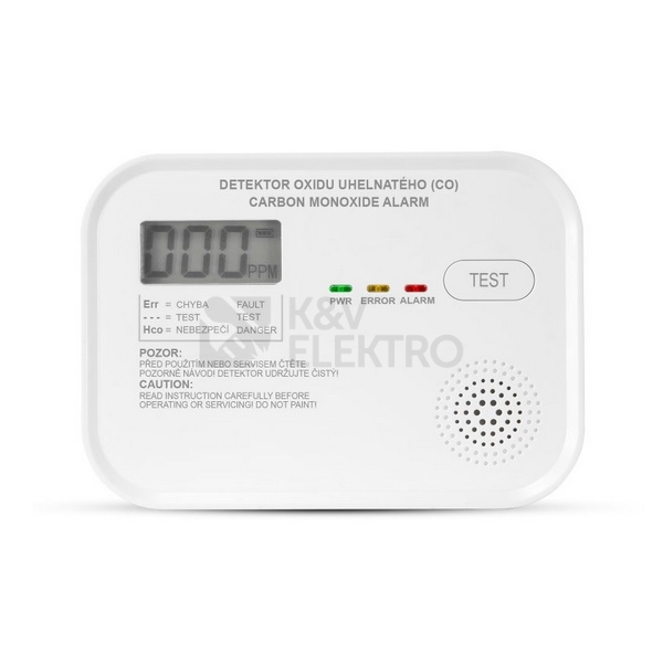 Obrázek produktu  Detektor oxidu uhelnatého ELEKTROBOCK LM-218A 1