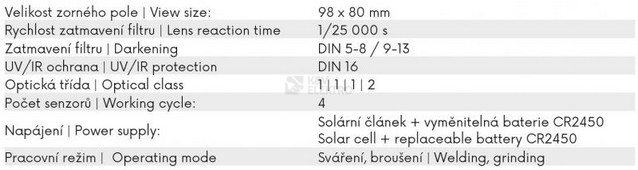 Obrázek produktu Kukla svářečská samostmívací FESTA LCD 70064 4