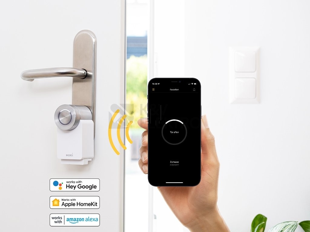 Obrázek produktu Elektronický zámek Nuki Smart Lock 3.0 bílý 220661 1