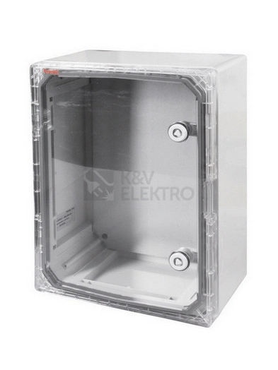 Obrázek produktu Plastová skříň Famatel MAGNA 39134-T IP65 400x300x165mm průhledné dveře 0