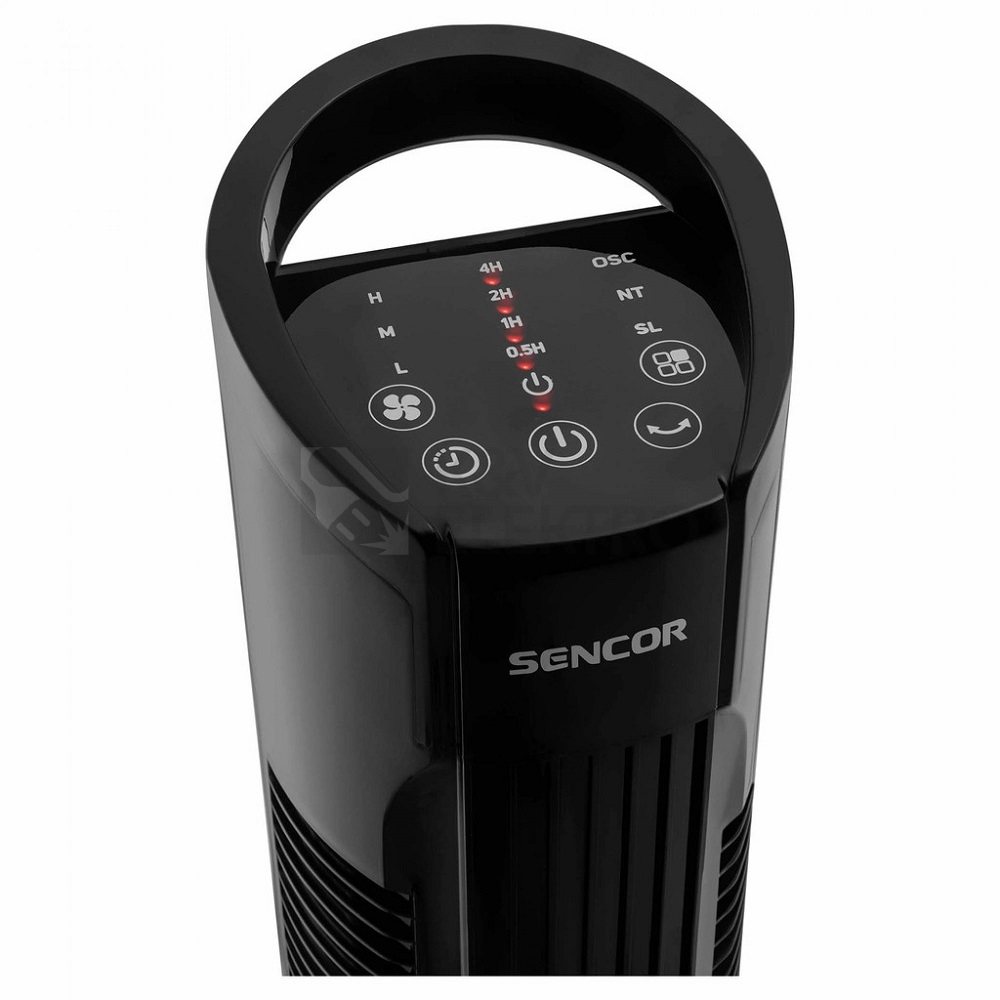 Obrázek produktu Stojací sloupový ventilátor SENCOR SFT 3113BK černá 3