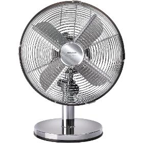Kovový stolní ventilátor SENCOR SFE 2540SL stříbrná