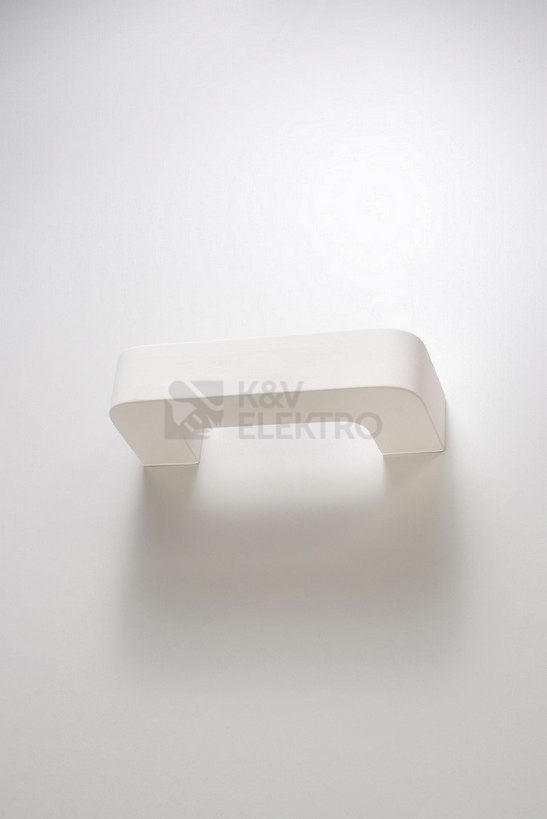 Obrázek produktu Nástěnné keramické svítidlo SOLLUX Magnet E27 1x60W bez zdroje SL.0034 bílá 1
