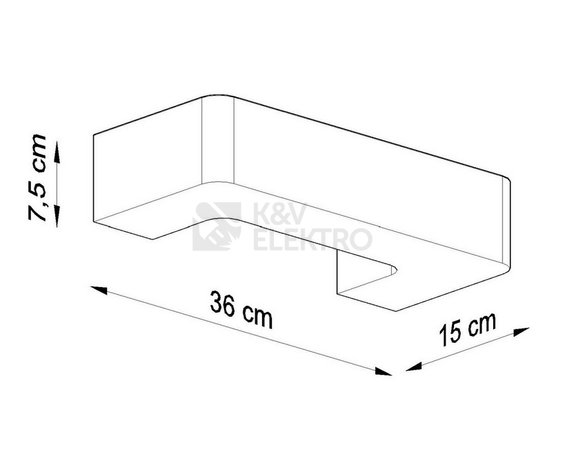 Obrázek produktu Nástěnné keramické svítidlo SOLLUX Magnet E27 1x60W bez zdroje SL.0034 bílá 4