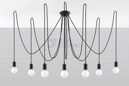 Obrázek produktu Lustr SOLLUX Edison 7 E27 7x60W bez zdroje SL.0372 1