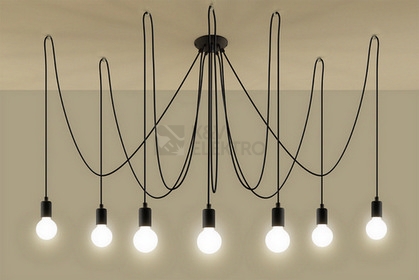 Obrázek produktu Lustr SOLLUX Edison 7 E27 7x60W bez zdroje SL.0372 2