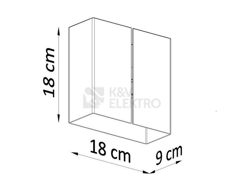 Obrázek produktu Nástěnné svítidlo SOLLUX Linea G9 2x40W bez zdroje SL.0375 bílá 3