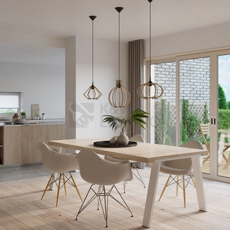 Obrázek produktu Lustr SOLLUX Arancia E27 1x60W bez zdroje SL.0391 přírodní dřevo 4
