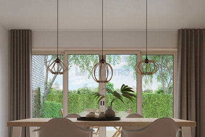 Obrázek produktu Lustr SOLLUX Arancia E27 1x60W bez zdroje SL.0391 přírodní dřevo 5
