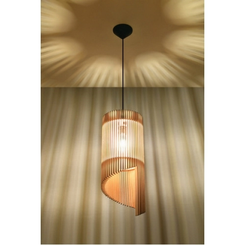 Lustr SOLLUX Alexia E27 1x60W bez zdroje SL.0640 přírodní dřevo (obrázek 4)